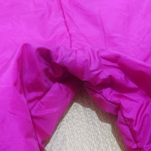 Vintage Rodeo Ski Dungarees Padded Pink Zip Up Women's Small - Picture 12 of 12